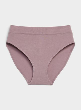 Miiyu Womens Essential ultra-comfortable high-waist bikini panty Organic cotton & TENCEL TM modal