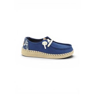 Hey Dude Lace-up Espadrilles - female - Hey Dude - Laced Shoes - Blue - 6 UK - Shoes