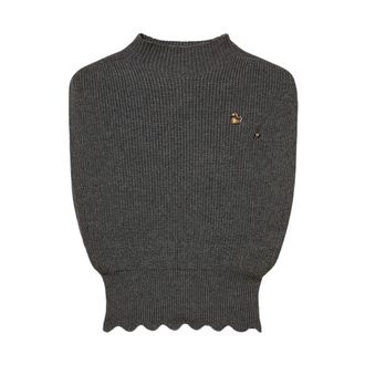 Twinset Twin-set Top - Dames - Truien - Grijs - Maat: L
