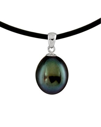 Splendid Pearls Silver 8-8.5Mm Cultured Freshwater Pearl Necklace