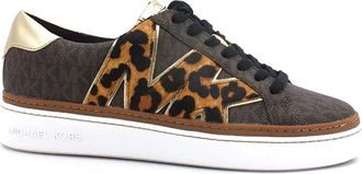 Michael Kors Sneakers - Dames - Sneakers - Bruin - 35 EU - Leer - Schoenen