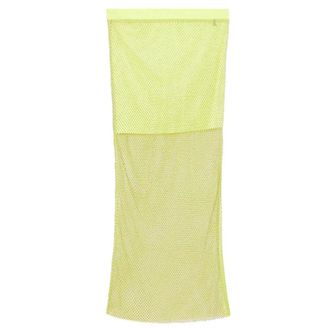 Patrizia Pepe Patrizia Pepe, Midi Skirts, female, Green, Size: L Mesh Skirt with Rhinestone Appliqu&eacute;