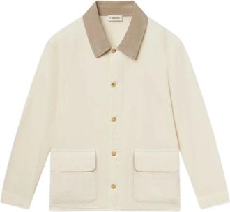 Frame Denim Chaqueta de lona - Jackets - Hombre - Blanco - L
