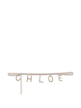 Chlo&eacute; Golden Chloe Charm Belt