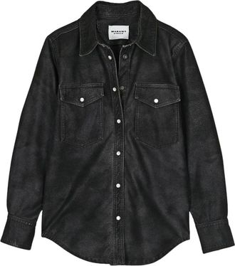 Isabel Marant Karima Shirt - female - Marant &eacute;toile - Light Jackets - Black - 2XS - Jackets