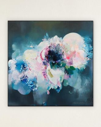 John-Richard Cosmic Bloom I Original Painting by LM Zhous
