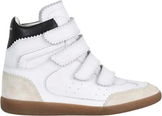 Isabel Marant Schoenen, Dames, Wit, 41 EU, Leer, Bilsy Sneaker