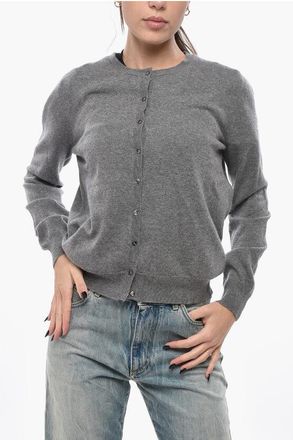 Malo Cardigan Girocollo in Puro Cashmere taglia 42