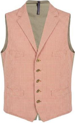 Montedoro Red SUITS and CO-ORDS - Waistcoats on YOOX.COM