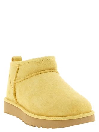 UGG Inverted Sheepskin Ankle Boot - Yellow