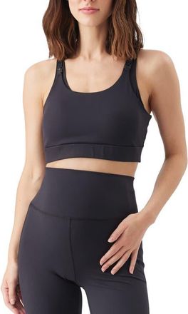 Ripe Tempo Nursing Crop Top in Black at Nordstrom, Size X-Small Au