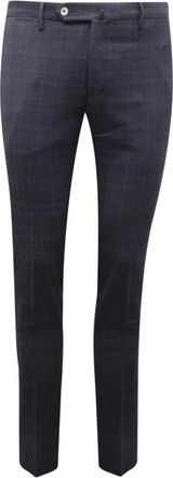 PT01 Skinny Wollen Blend Broek Blauw Model 202 - Heren - Slim Fit Broeken - Blauw - XL - Wol - Broeken