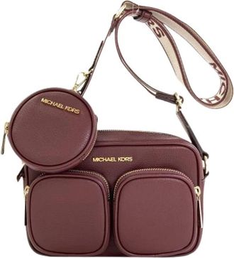 Michael Kors Pre-owned Schoudertas - Dames - Vintage Schoudertas - Rood - ONE Size - Leer - Vintage