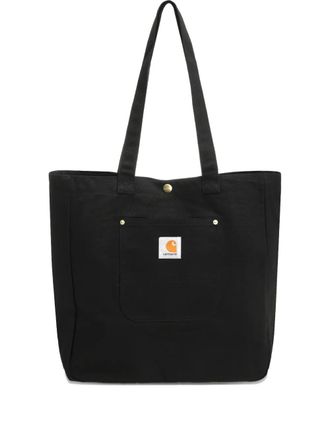 Carhartt Work in Progress Bay canvas tote bag - men - Cotton - One Size - Black