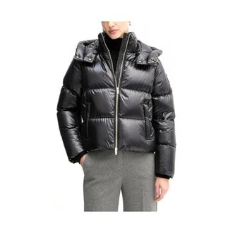 Moose Knuckles Jassen, Dames, Zwart, S, Nylon, Moonstone Puffer Jacket