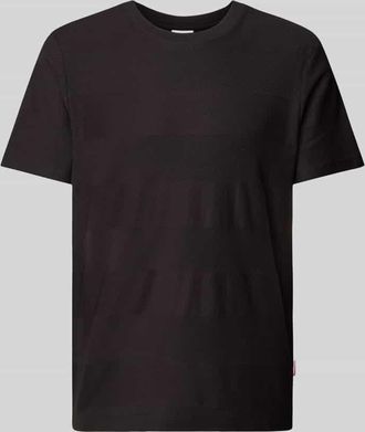 Joop JOOP! Jeans T-Shirt mit Strukturmuster Modell Ismet in Black, Größe XXL