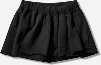 Aries Women s Ancient Temple Rara Mini Sweatskirt Black