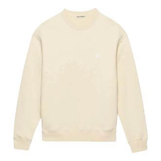 J.W.Anderson Sweatshirts, male, Beige, Size: XL Ribbon Anchor Sweatshirt
