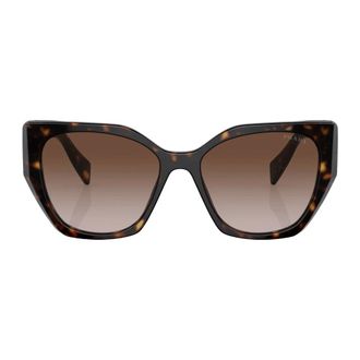 Prada Dames, Accessoires, Bruin, Maat: 55 MM Polyamide