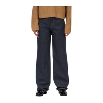 Carhartt Work in Progress Jeans, Dames, Blauw, W26, Katoen, Lavine Pant