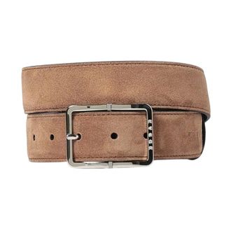 Hogan Cintura in Pelle - - Accessories - Uomo - Marrone - ONE SIZE