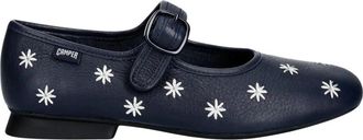 Camper Casi Myra - Dames - Ballerinas - Zwart - 36 EU - Leer - Schoenen