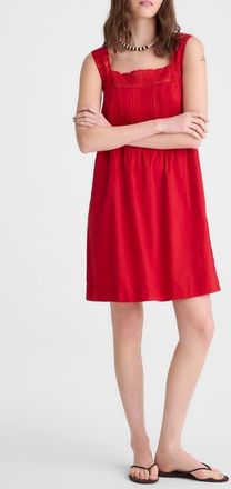 Madewell The Sophie Minidress in Varsity Red at Nordstrom, Size Xx-Small