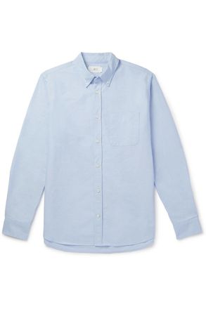 Mr P. Button-Down Collar Cotton Oxford Shirt