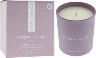 Margaret Dabbs London Morning Bloom Candle - Rose & Lemon
