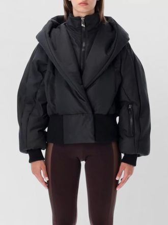The Attico quilted puffer bomber jacket