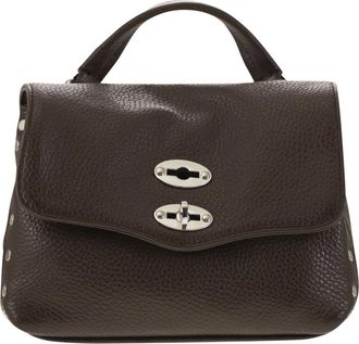 Zanellato Tassen, Dames, Bruin, ONE Size, Leer, Postina Daily Baby