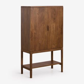 Sklum Aparador Alto 90x45 Cm En Madera De Mango Kenscoff Sklum