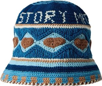 Story mfg. STORY mfg. - Sombrero Indigo Heart Brew - Accessories - Hombre - Azul - ONE SIZE