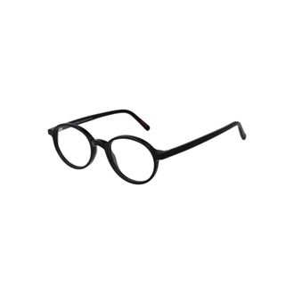 Andy Wolf Accessoires, unisex, Zwart, ONE Size, Wol, Volledig Omlijst Ovaal Optisch Montuur