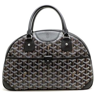 Goyard Tweedehands Canvas handtassen - Dames - Pre-owned - Zwart - Maat: ONE Size