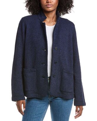 Eileen Fisher Eileen Fisher Stand Collar Jacket