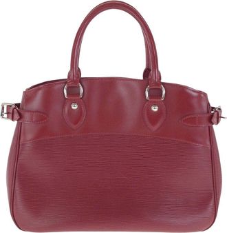 Louis Vuitton Red Epi Leather Passy Pm (Authentic Pre-Loved)