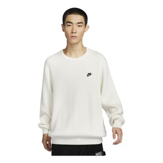 Nike Club Crew Sweatshirt White FQ2913-133