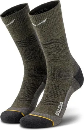 Salewa Ortles AM Crew Sock Wandersocken f&uuml;r Herren | braun