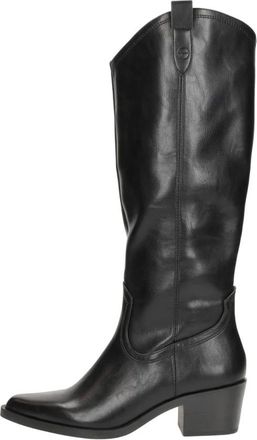 Tamaris Schoenen, Dames, Zwart, 36 EU, Lange Laarzen Lange Laarzen