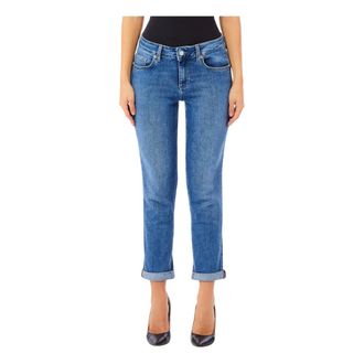 Liu Jo Monroe Regular Fit Jeans - Dames - Jeans - Blauw - Maat: W31 Katoen