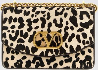 Valentino Garavani Borsa VLogo Signature Valentino Garavani in cavallino animalier