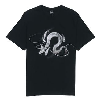 adidas WJ T GFX Series Printing Athleisure Casual Sports Round Neck Short Sleeve Black GP0903