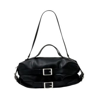 Simone Rocha Handbags, female, Black, Size: ONE SIZE Biker Belt Bag