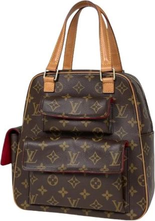 Louis Vuitton Pre-owned Handbags, female, Brown, Size: ONE SIZE Pre-owned Excentricit&eacute; Handbag