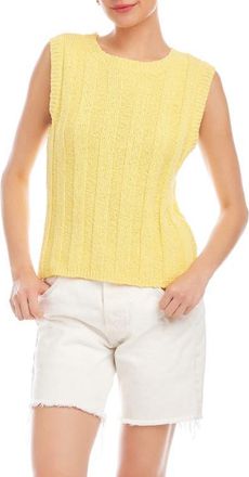 Fifteen Twenty Zaydee Cotton Rib Tank in Banana at Nordstrom, Size Small
