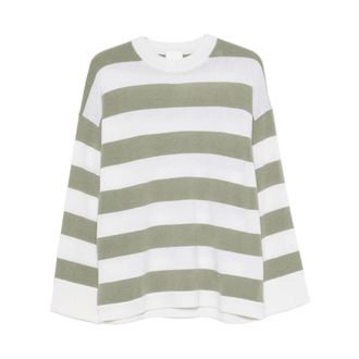 Allude Jersey a rayas - Knitwear - Mujer - Verde - S