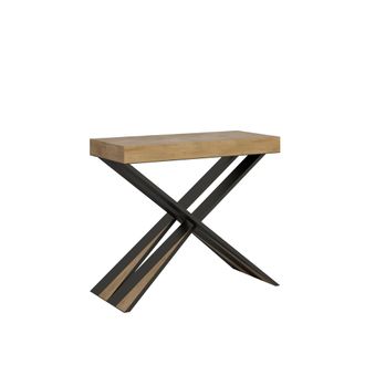Itamoby Tavolo Consolle cagliari Allungabile In Legno Per Sala Da Pranzo -allungabile Fino A 300 Cm / Classic / Quercia