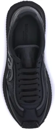 Dolce & Gabbana Mens Sneakers Black Fabric Upper Upper: Trainers