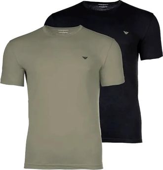 Emporio Armani heren T-shirt met adelaarsmotief